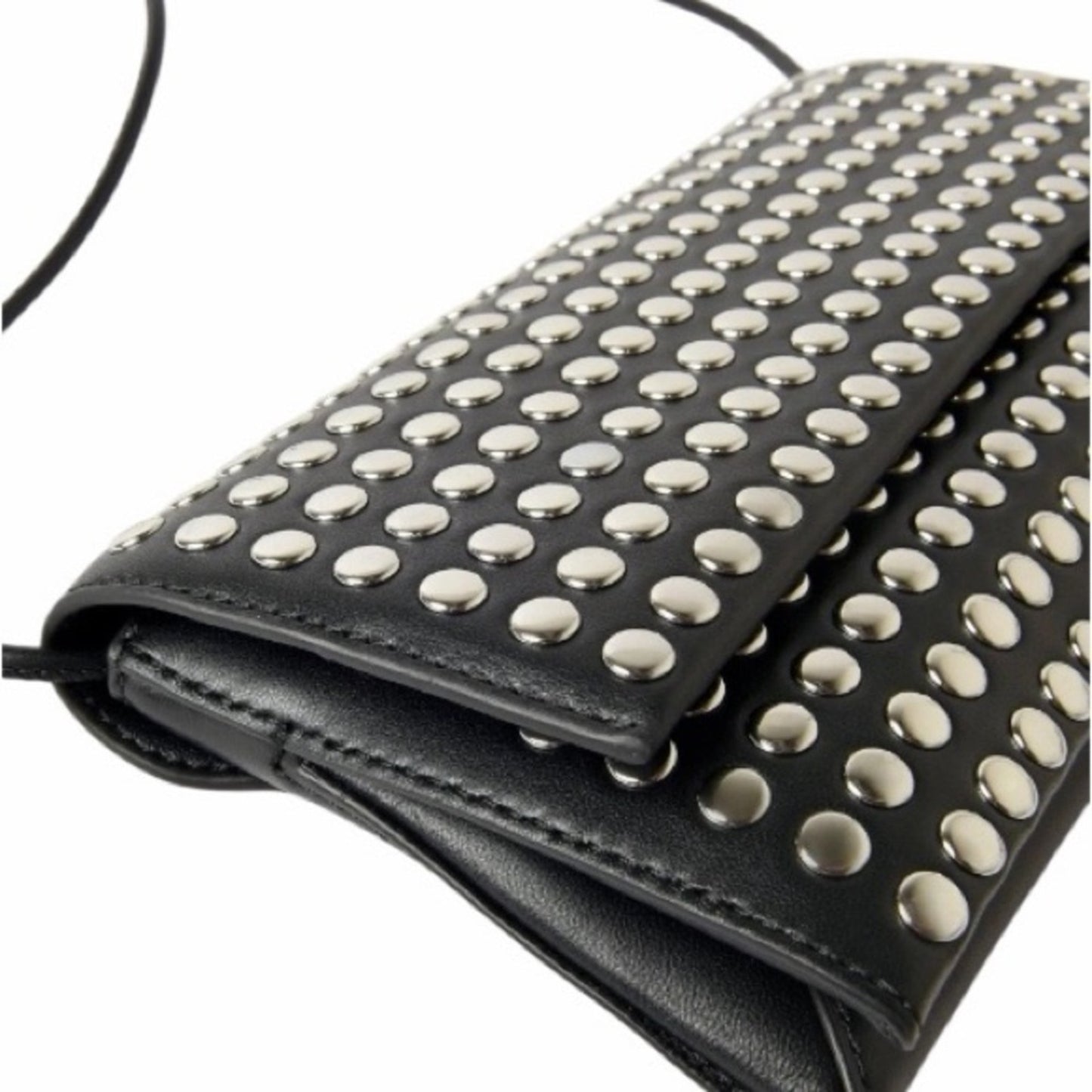 Loeffler Randall Charlee Studded
Leather Shoulder Bag