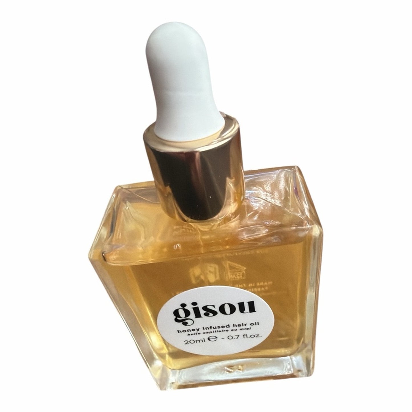 Gisou Honey Infused Hair Oil 20ml NEW | Travel Size Luxury Hair Serum