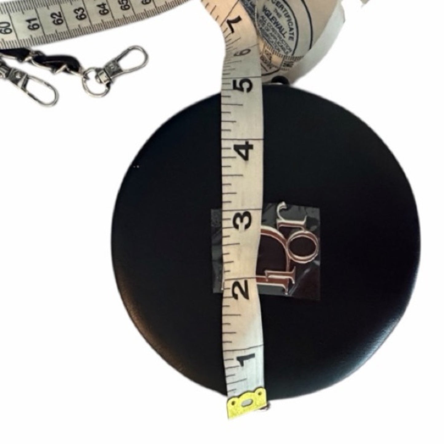 Christian Dior Beauty Mini Round Crossbody Chain Bag Black NIB