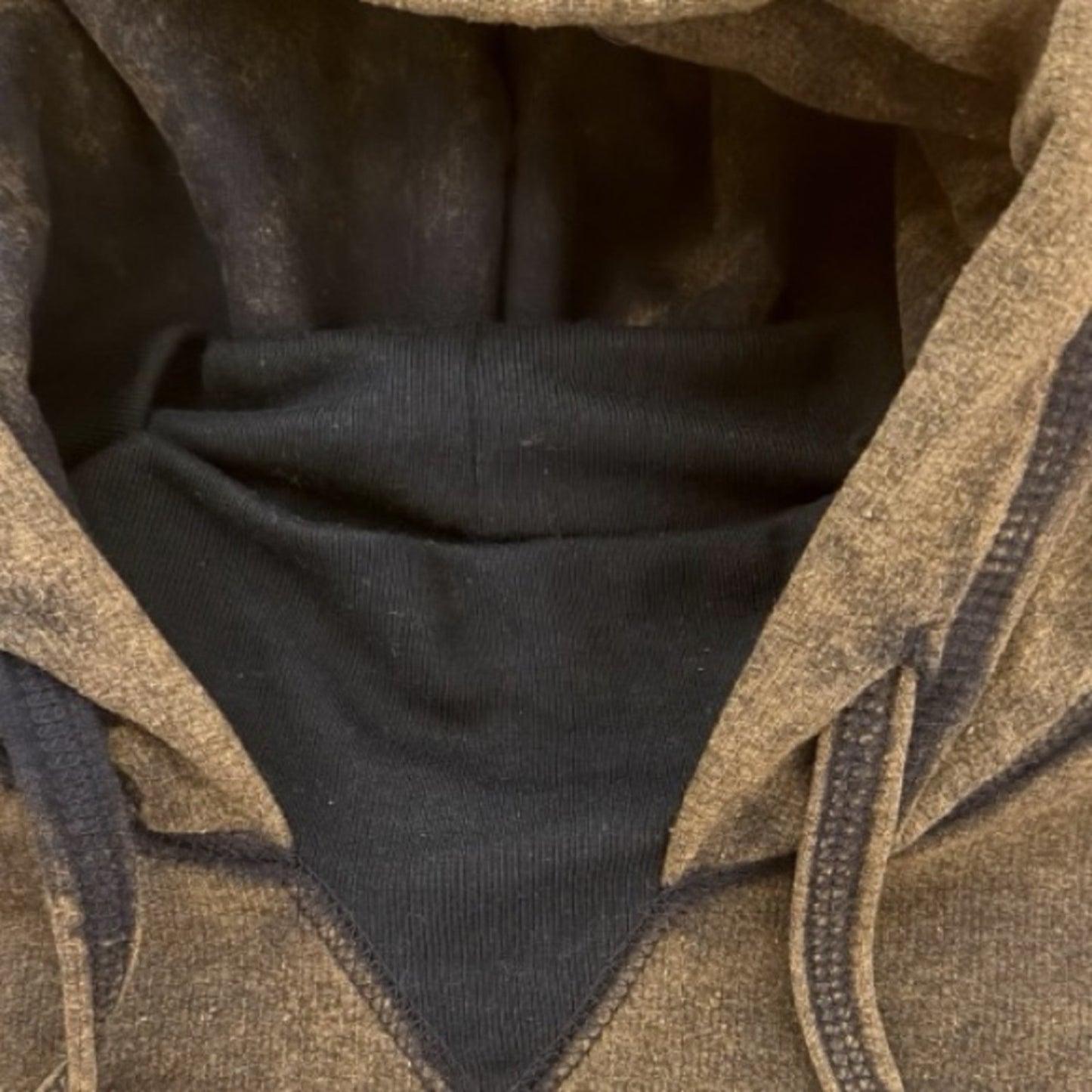 BARRAGAN DESIGNER STREETWEAR Chain Hoodie - Brown Tie-Dye - Size XL Gender Neutral