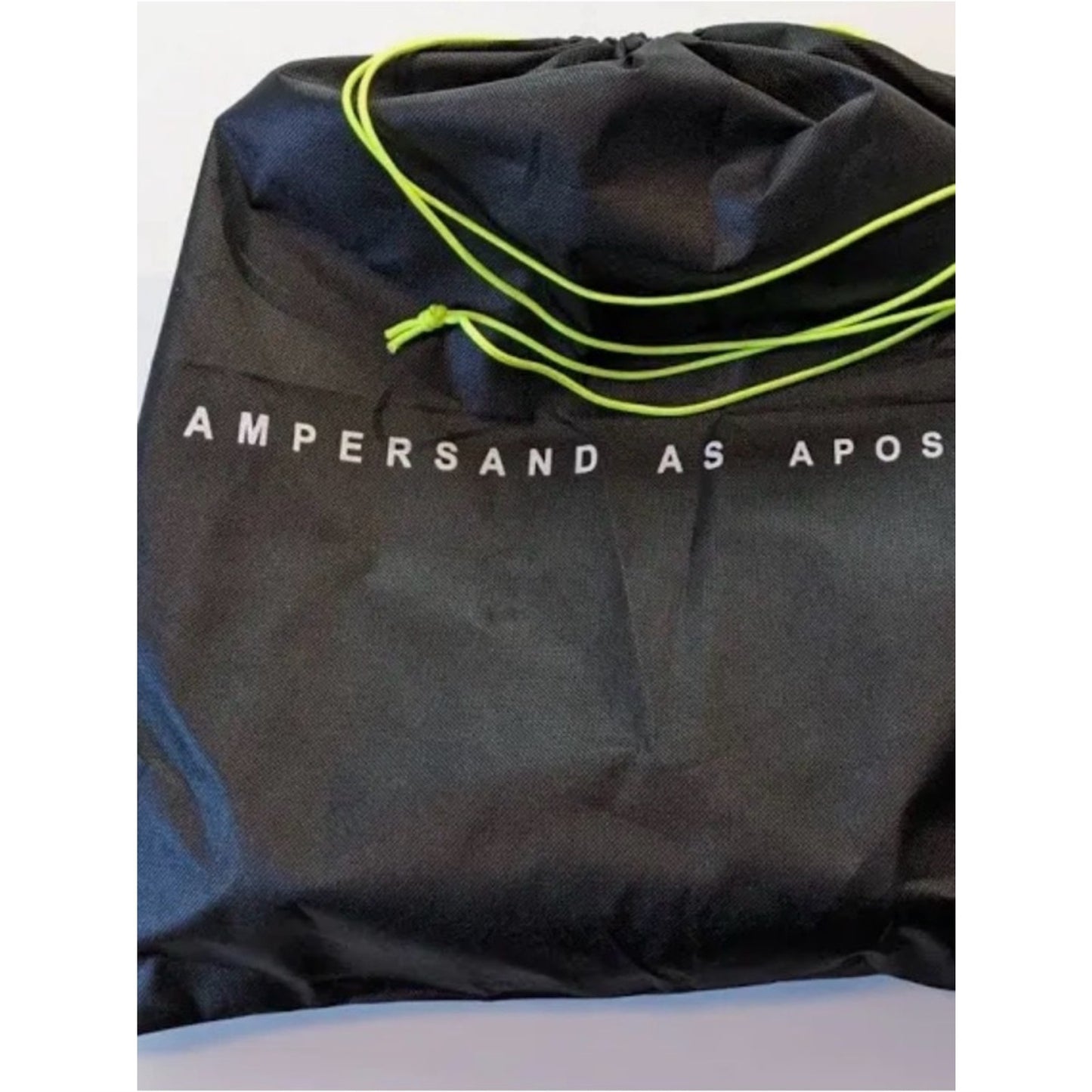 Ampersand As Apostrophe Taupe Python Leather Backpack - Tote Large Unisex NWT