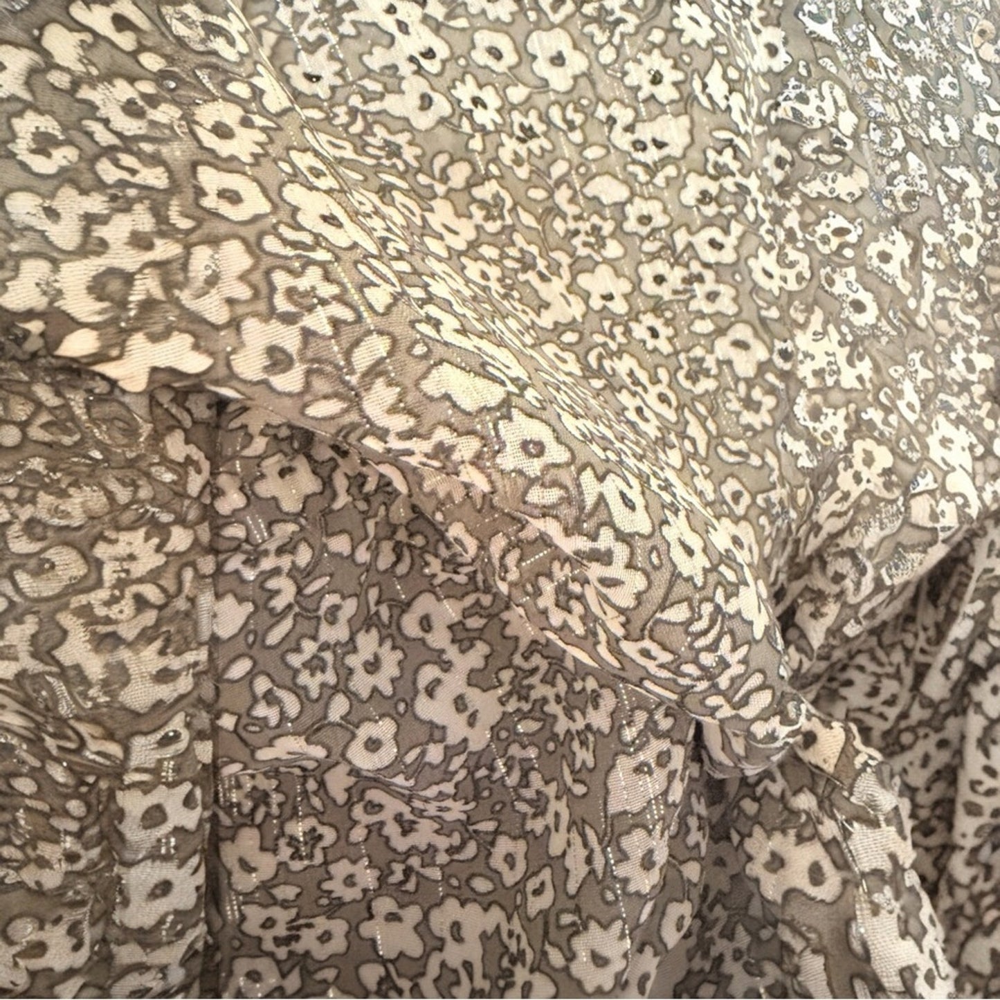 Rebecca Minkoff Floral Wrap Romper Flutter Sleeve Pockets Bloomcore Boho M