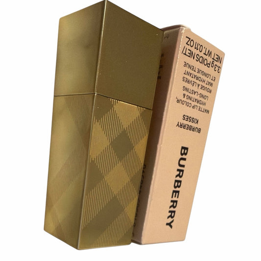 Burberry Kisses Matte Lipstick 15 Deep Peach NIB Luxury Designer Makeup NEW