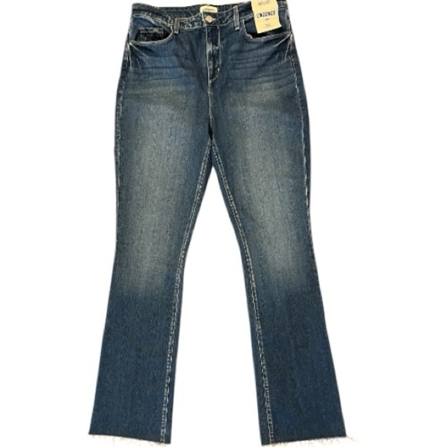 L'AGENCE Women’s High Rise Jeans size 12 Ruth Straight in Stockton color Blue Jeans