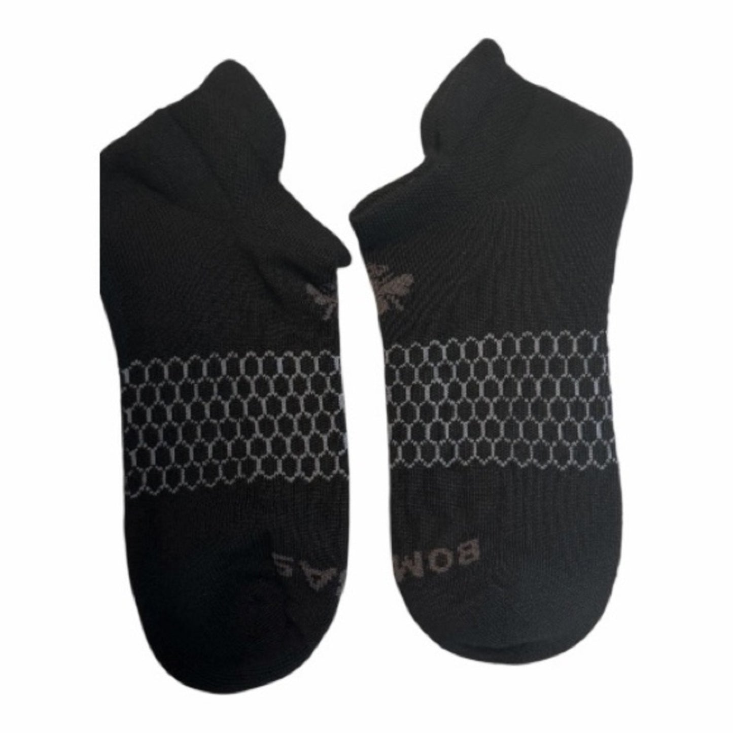 Bombas Women’s Size M - Shoe Size 7-9.5 - Black Athletic Socks 4 Pack Men’s 6-9