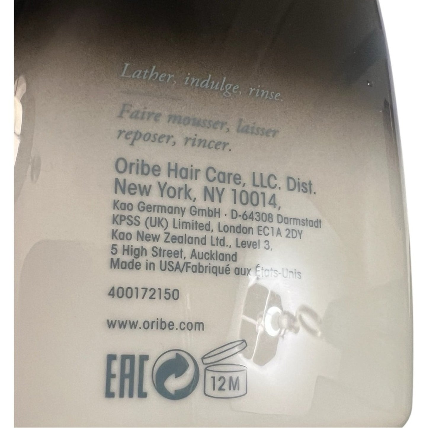 Oribe Gold Lust Shampoo Repair and Restore 8.5 Fl oz NIB