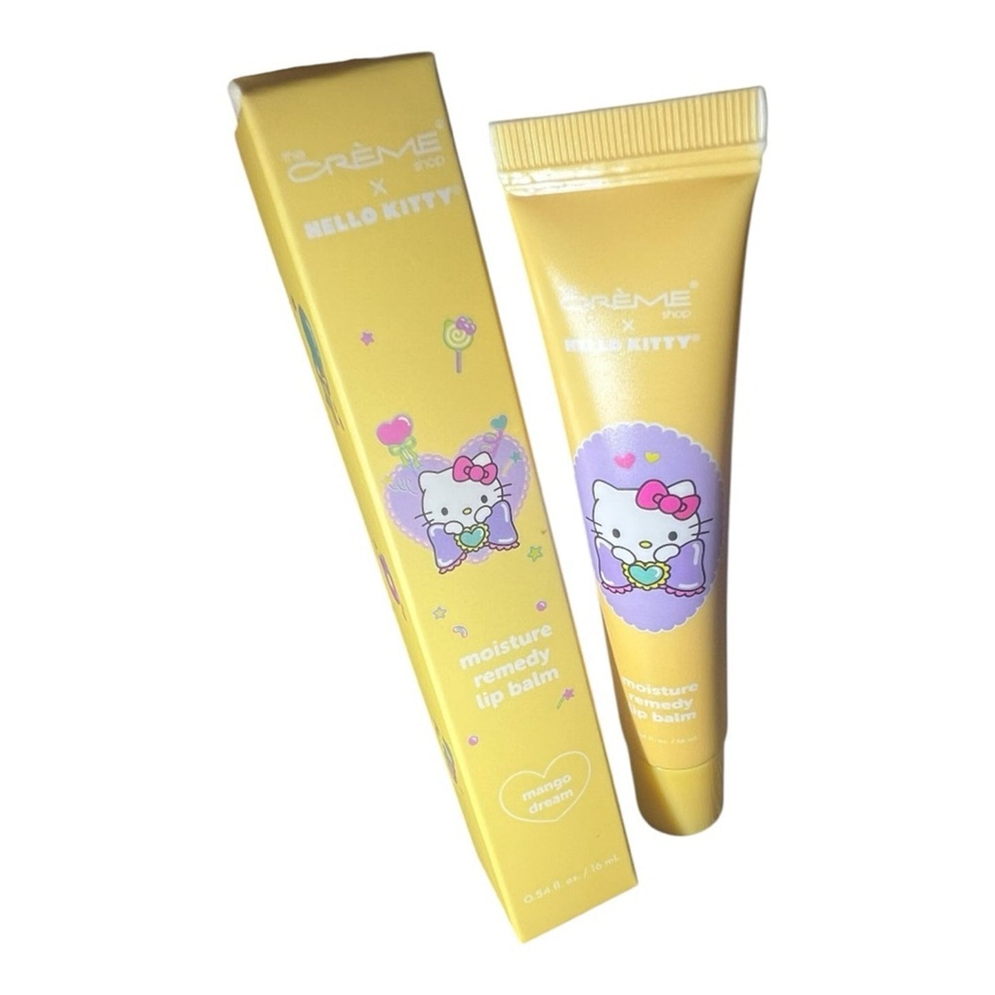 Hello Kitty Moisture Remedy Lip Balm “Mango Dream” full size NIB