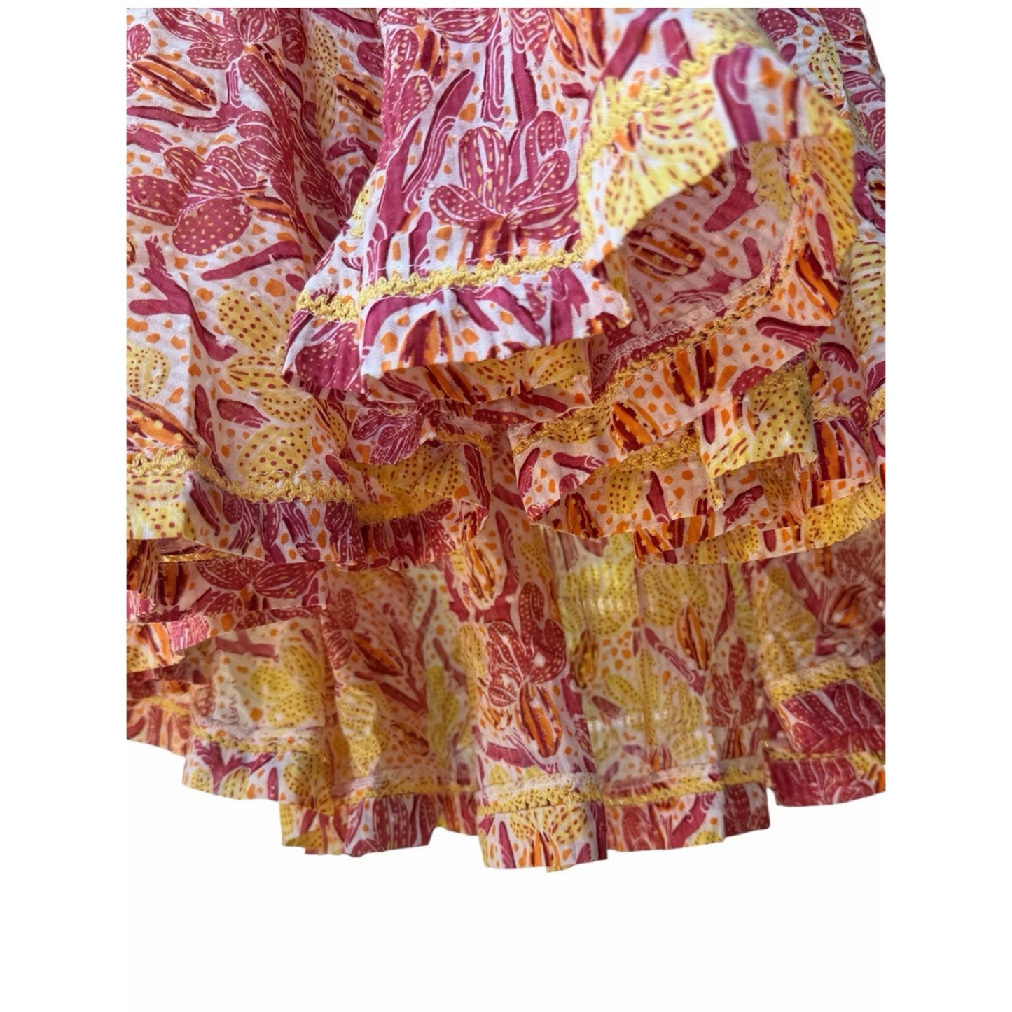 Poupette St Barth Beth Mini Dress Backless Tropical Resort Halter L New