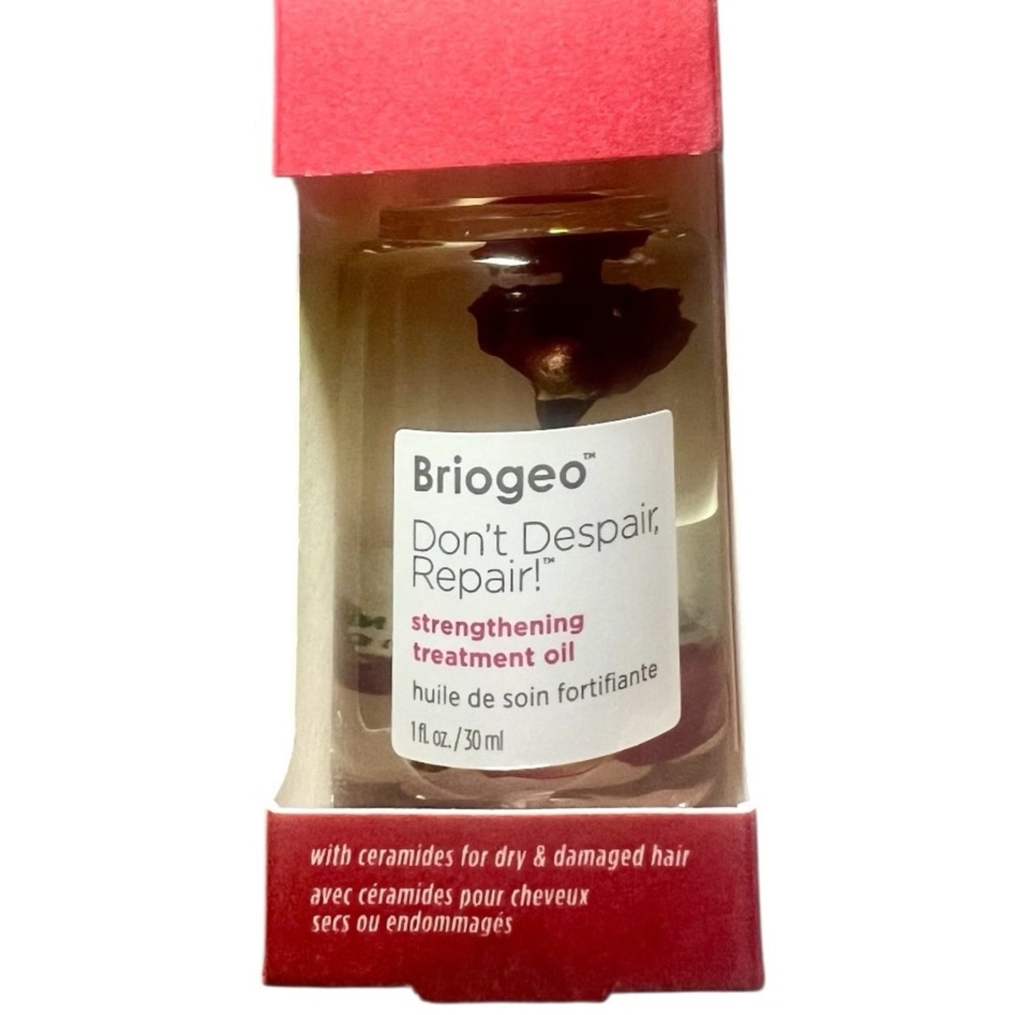 Briogeo Don't Despair, Repair Strengthening Treatment Oil - Full Size 30 ml NIB