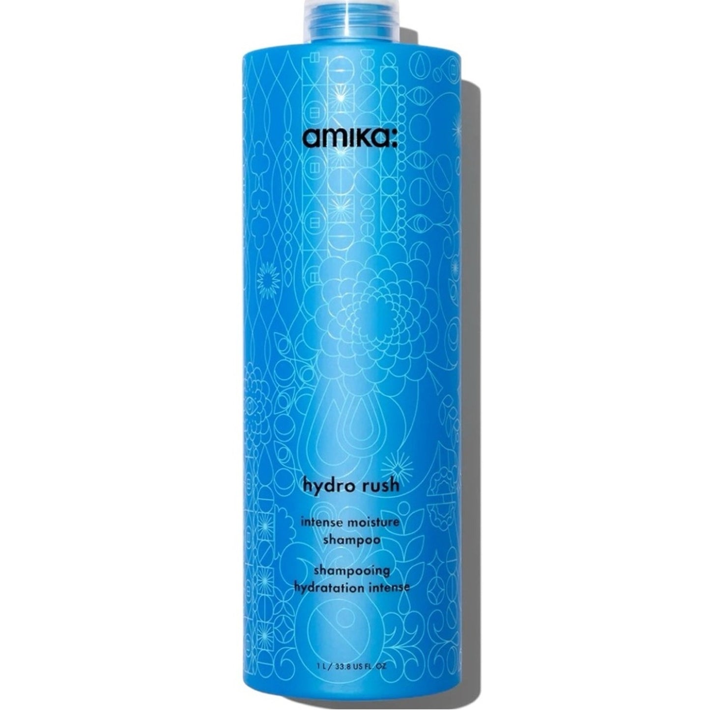 Amika Hydro Rush Shampoo JUMBO SIZE WITH PUMP New