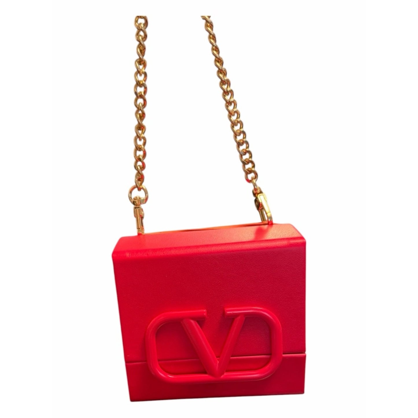 Valentino V Logo Mini Case Lipstick Set Rosso Jewelry Case 3 Matte Shades NIB