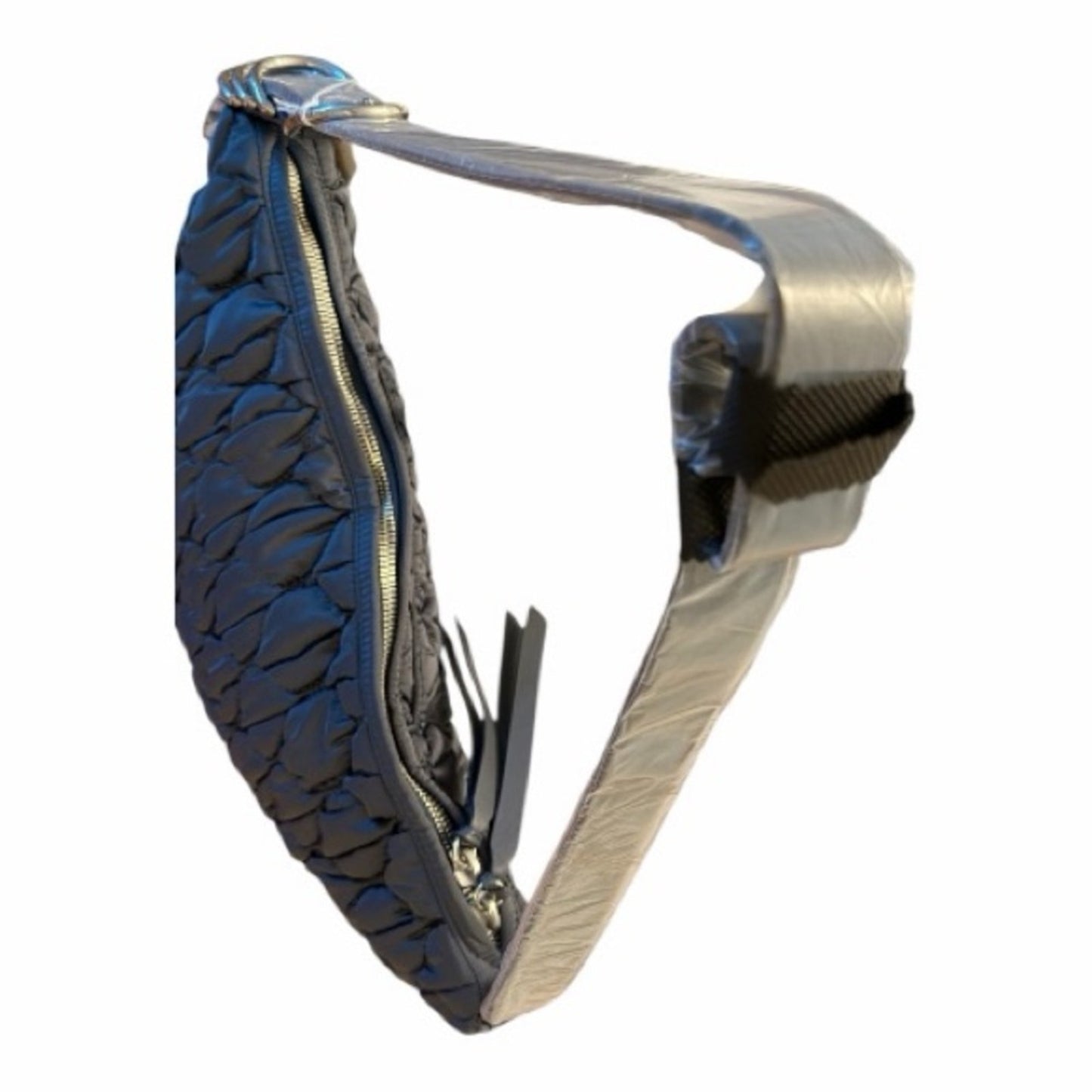 rag & bone Quilted Spire Mini Hobo Bag - Slate NEW