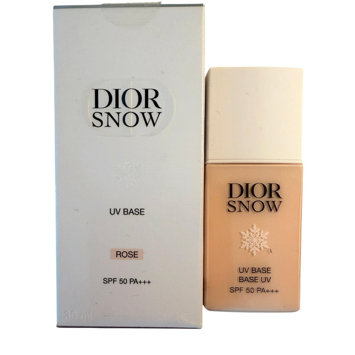 Dior Snow UV Base Rose SPF 50 PA+++ Brightening Primer 30mL New in Box