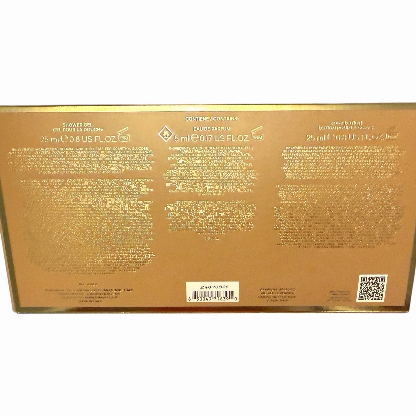 Michael Kors Pour Femme 3pc Mini Gift Set Perfume 5ml + Lotion + Wash NEW