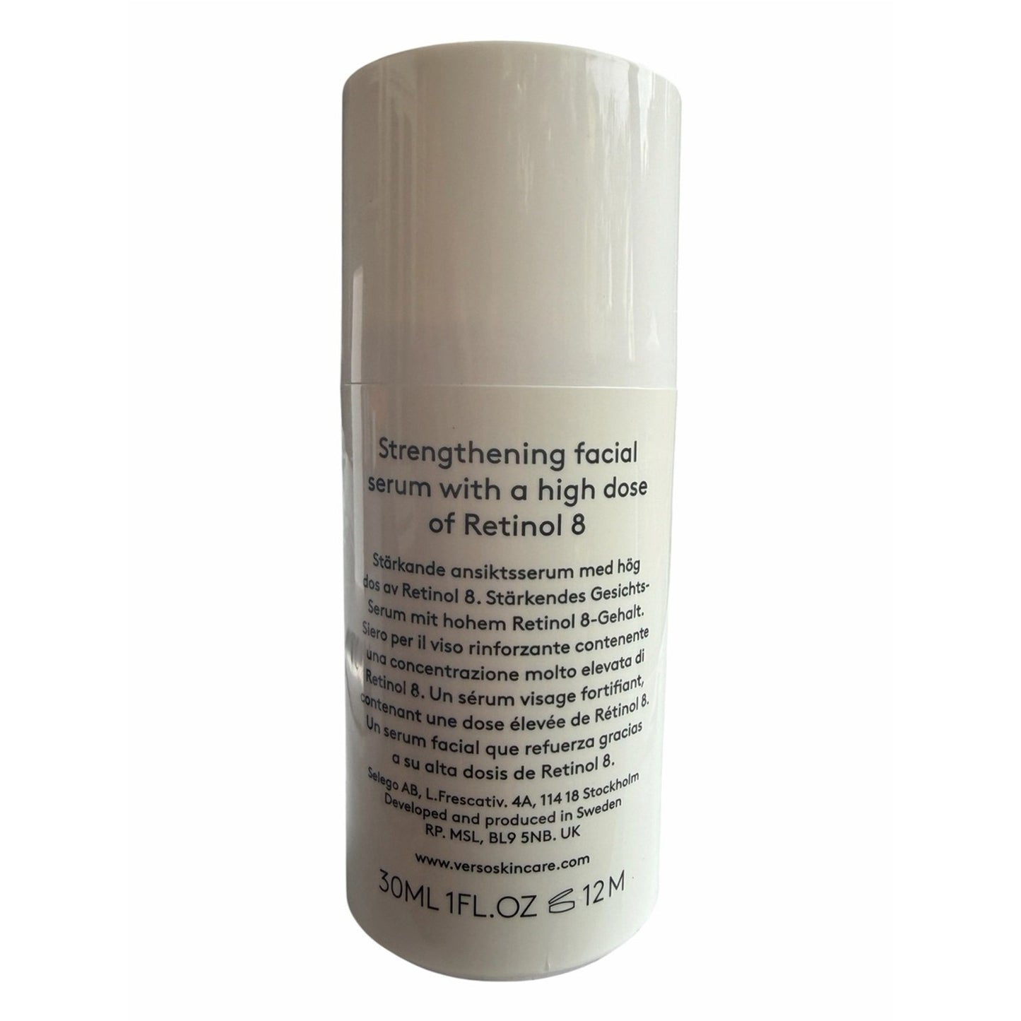 Verso Super Facial Serum Retinol 8 30ml NIB + Day Cream Bonus