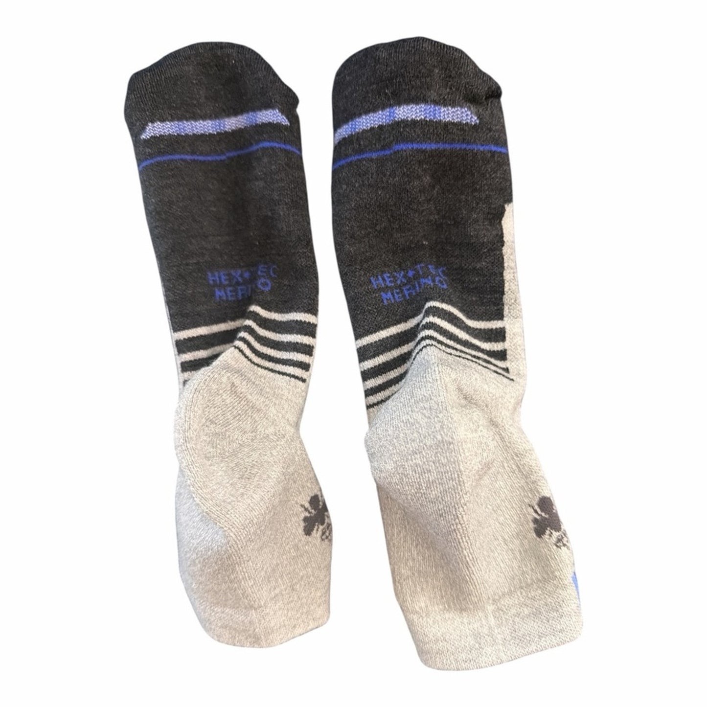 3 Pair Bombas Hex Tec Merino Performance Crew Socks – Size Large  – NWOT