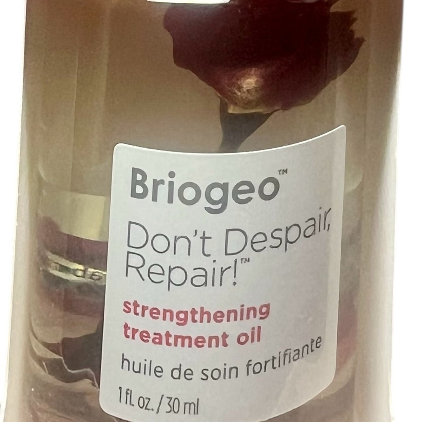 Briogeo Don't Despair, Repair Strengthening Treatment Oil - Full Size 30 ml NIB