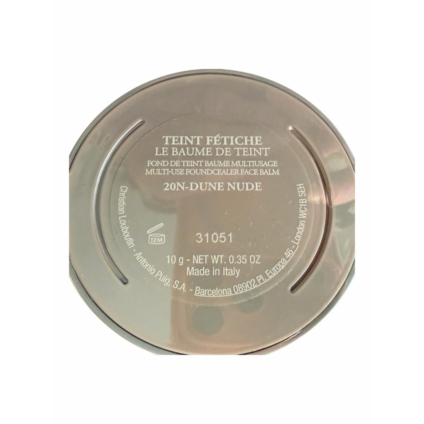 Christian Louboutin Teint Fétiche Cushion Compact Foundation 20N Dune Nude NIB