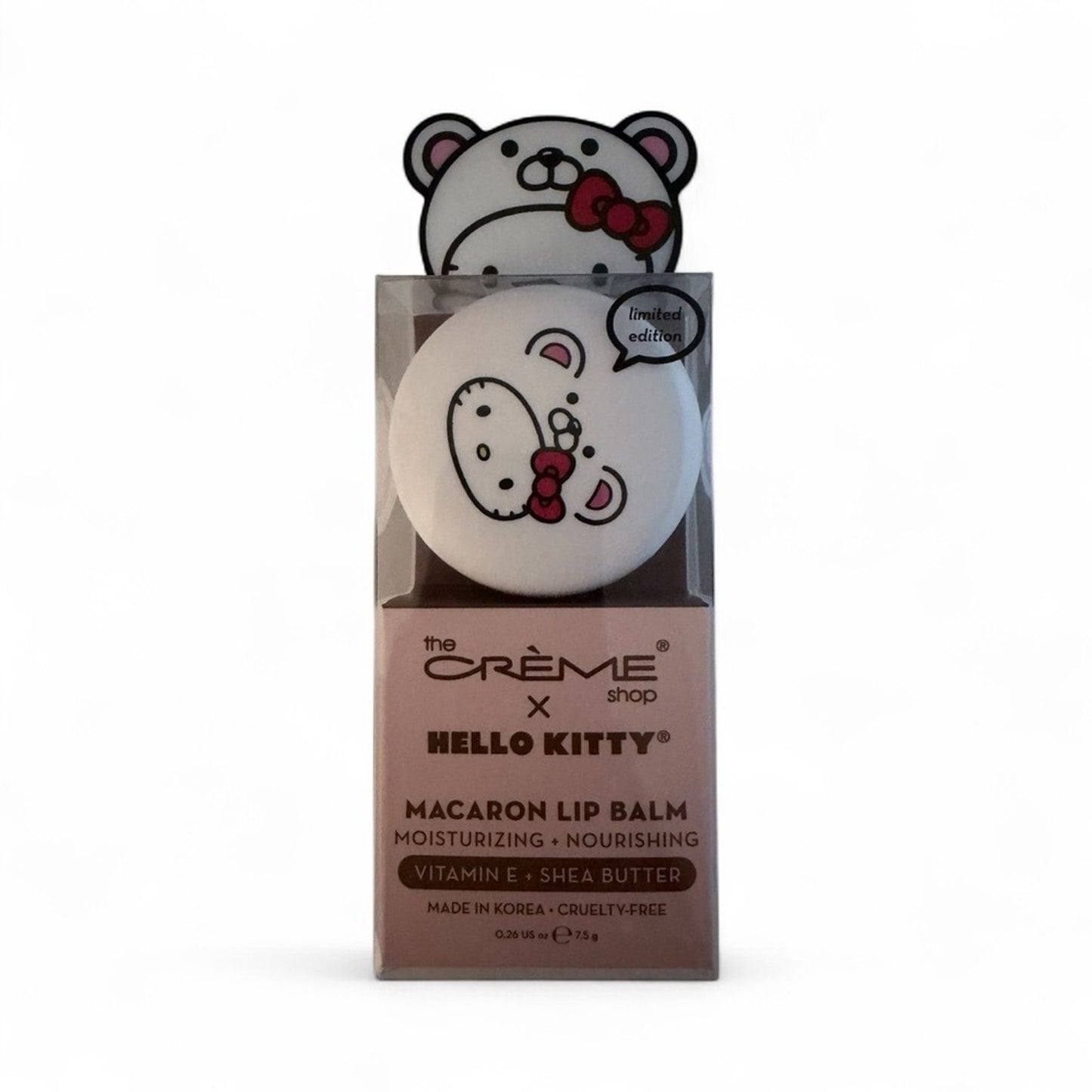 Hello Kitty White Chocolate Macaron Lip Balm NIB