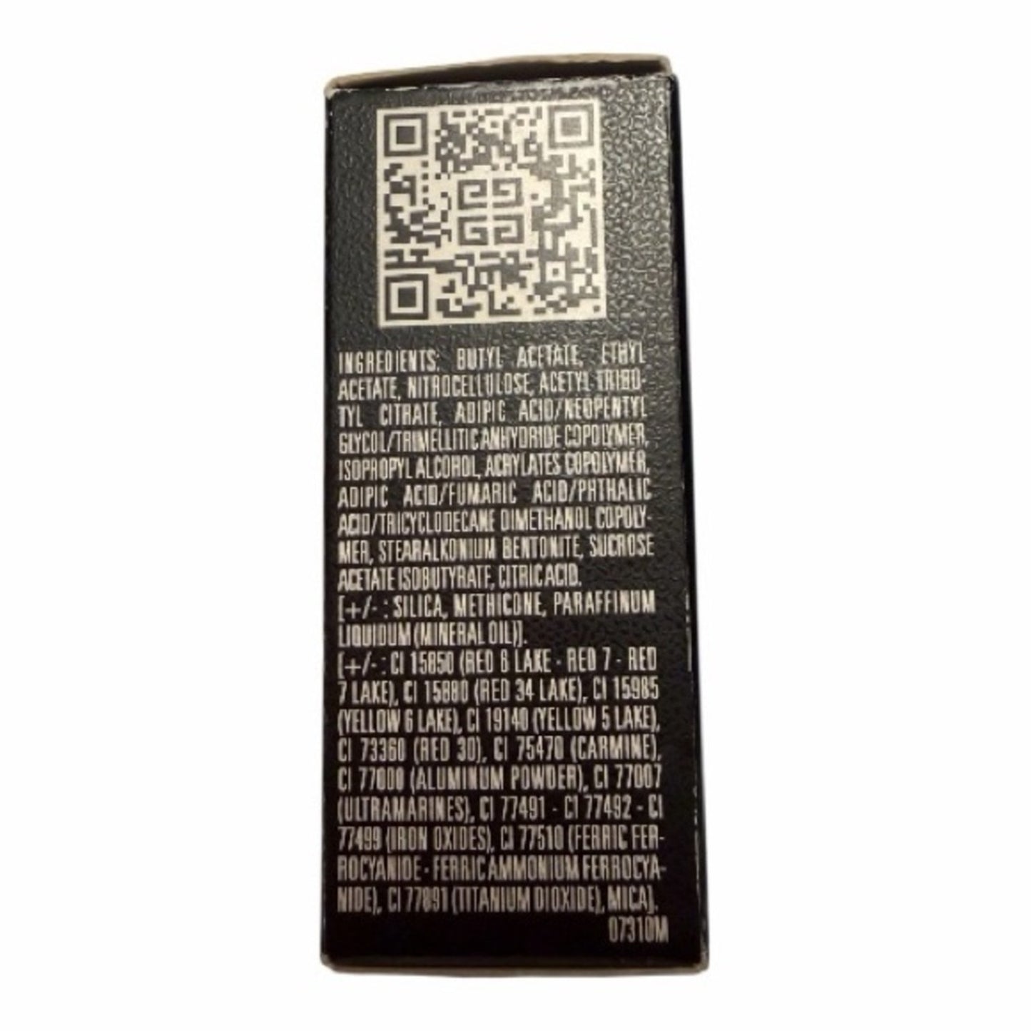 Givenchy Le Vernis Nail Polish no.22 Noir Satin NIB