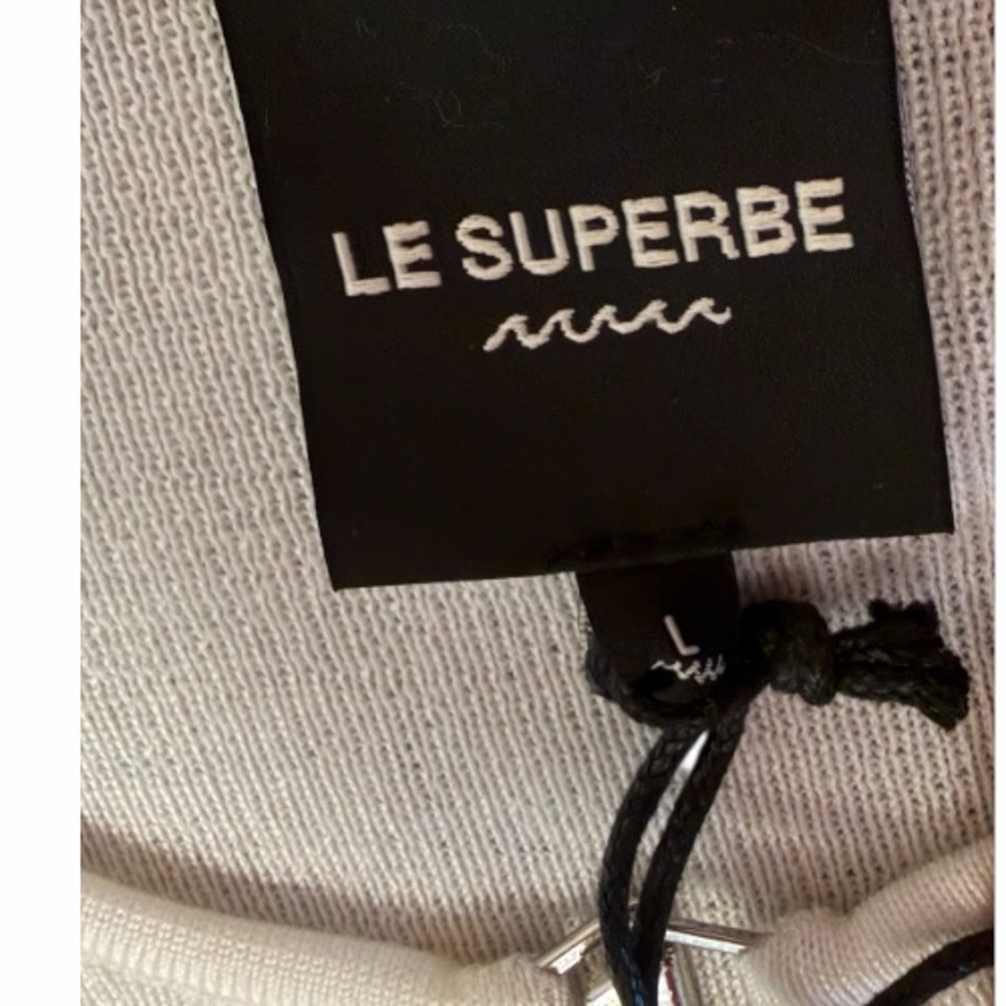 Le Superbe Merino Wool Cut-Out Sweater – NWT – Size L– MSRP $395