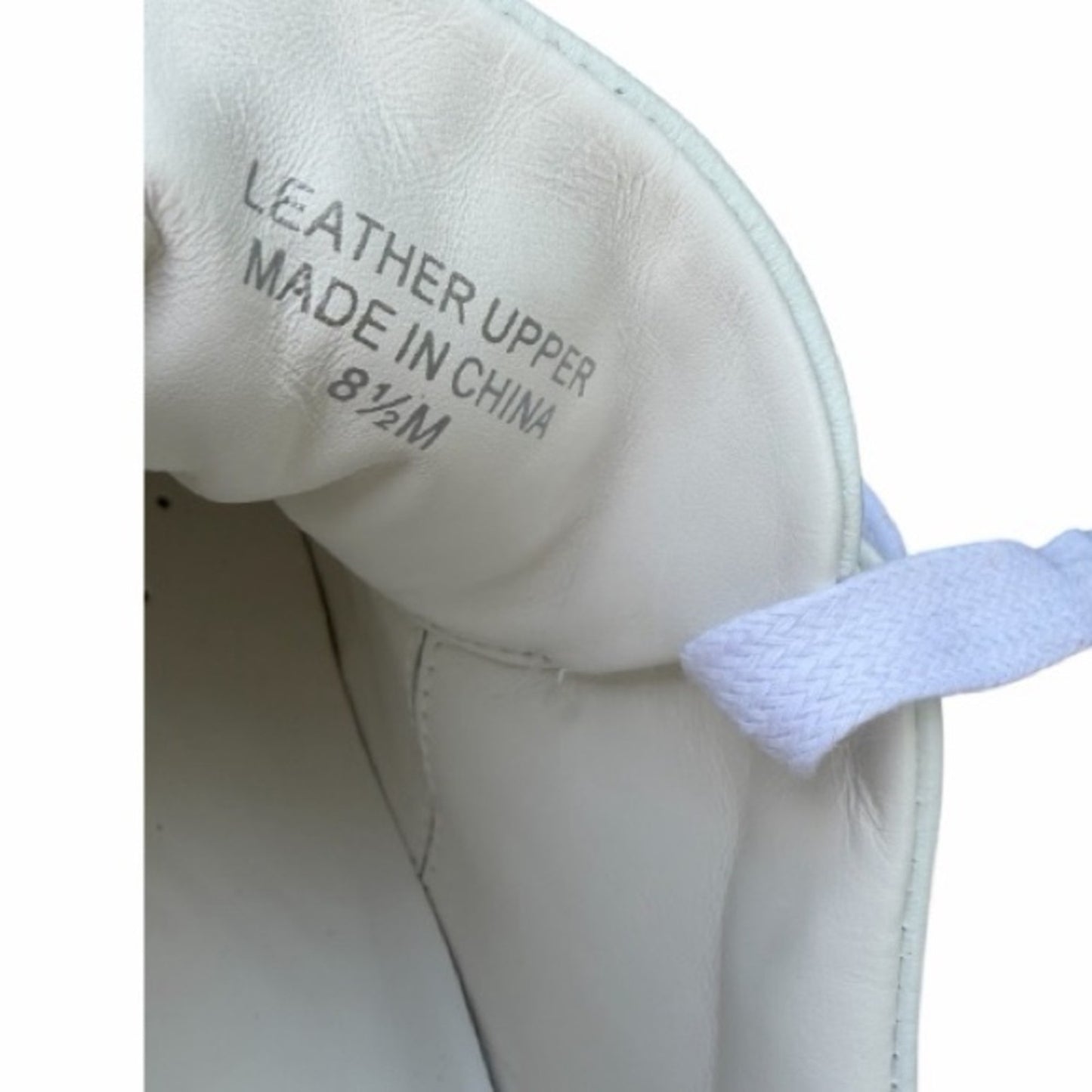 J/Slides White and Tan Sneakers 8.5 Gabbie NIB