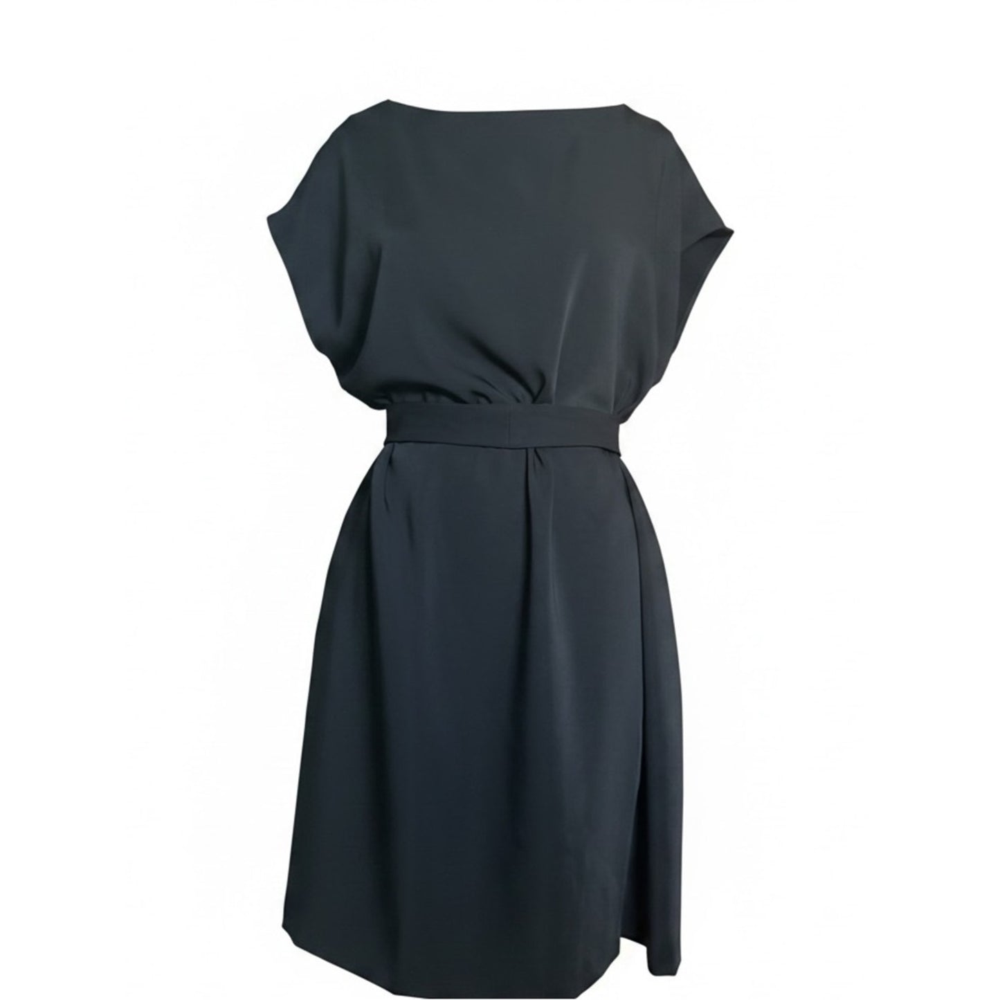 OF MERCER Black Belted Sheath Dress 1X NWT Made in New York