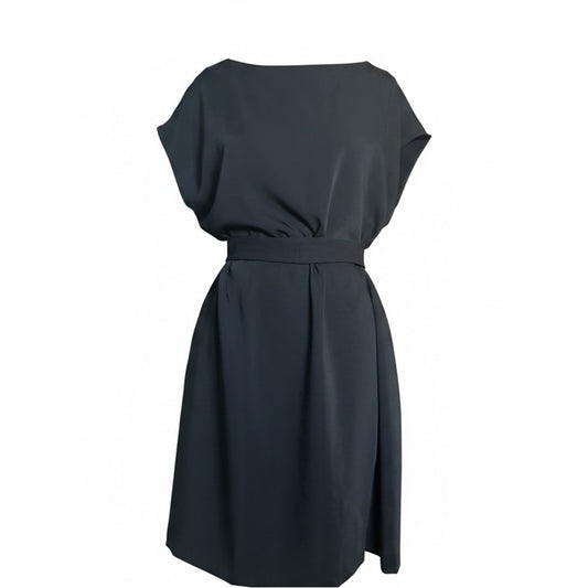 OF MERCER Black Belted Sheath Dress 1X NWT Made in New York