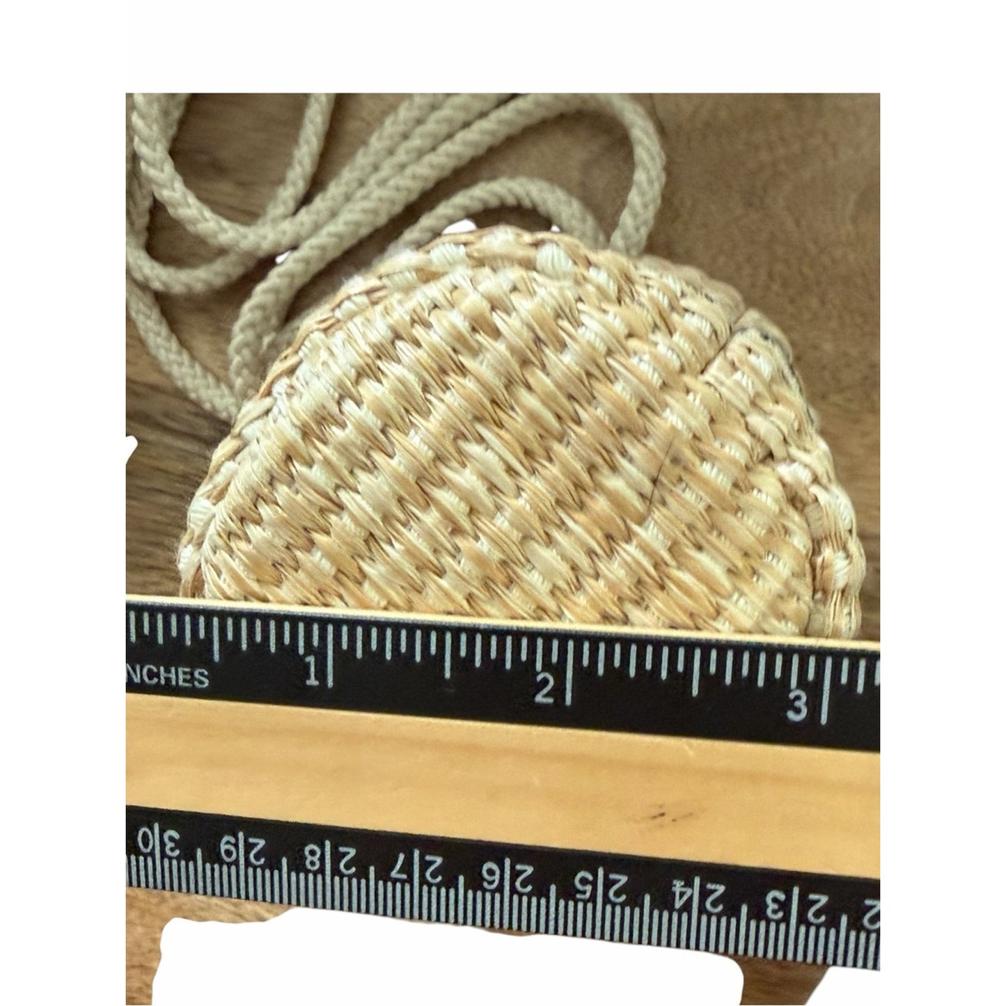 Christian Dior Beauty Mini Raffia Bucket Crossbody Bag New