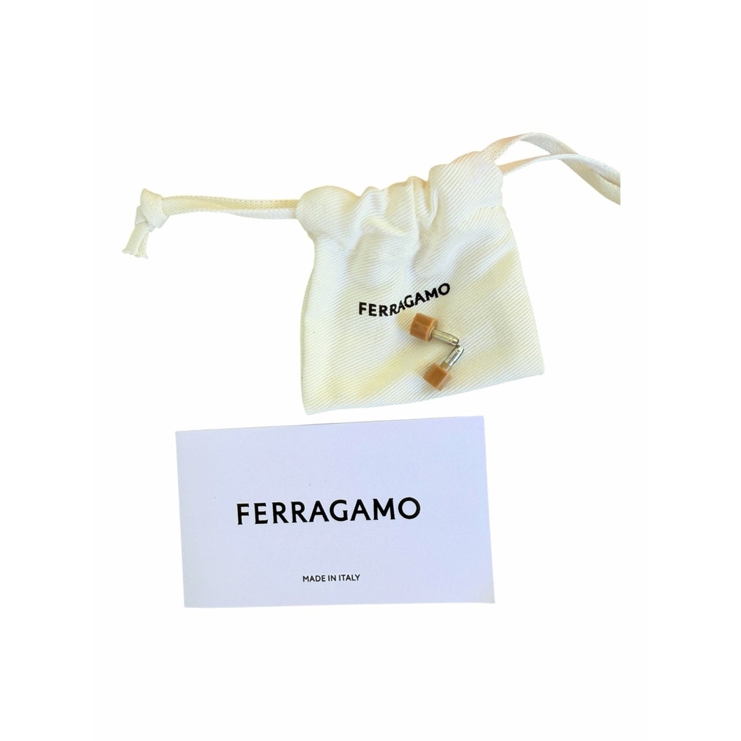 Ferragamo Tally 70 Amaretti Leather Slingback Pumps 8C Wide NIB