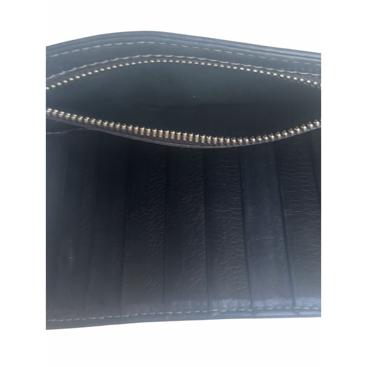 CHLOÉ Paddington Black Leather Continental Wallet w/ Original Padlock & Key Y2K