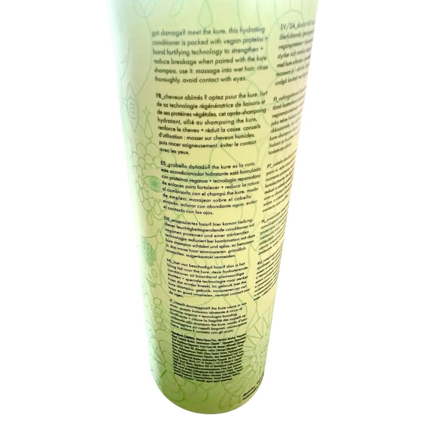 Amika The Kure Salon(Jumbo) Size 1 Litre With Pump Strength Repair Conditioner New