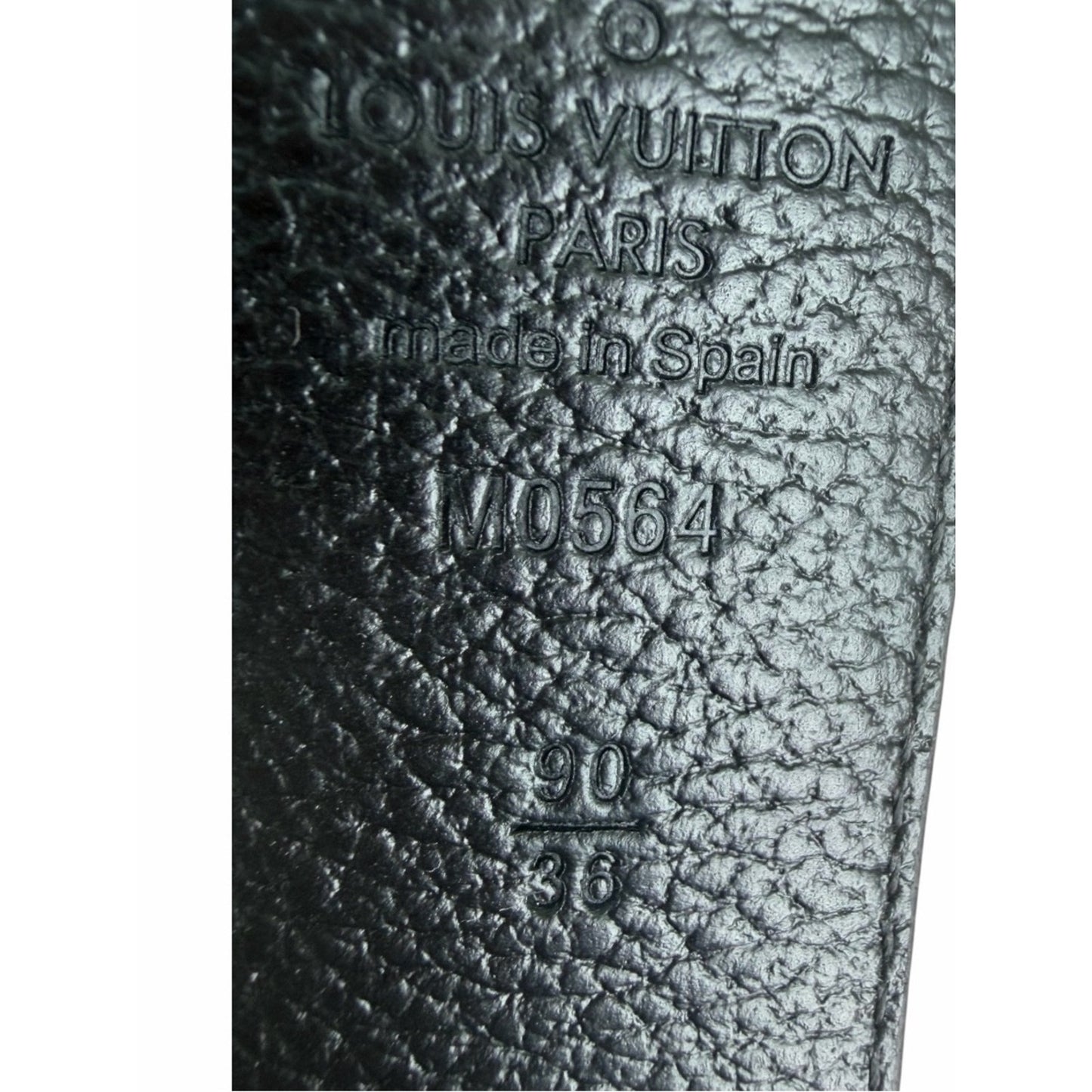 Unisex Louis Vuitton LV Circle Reversible Unisex Belt 35mm Size 90/36 NEW