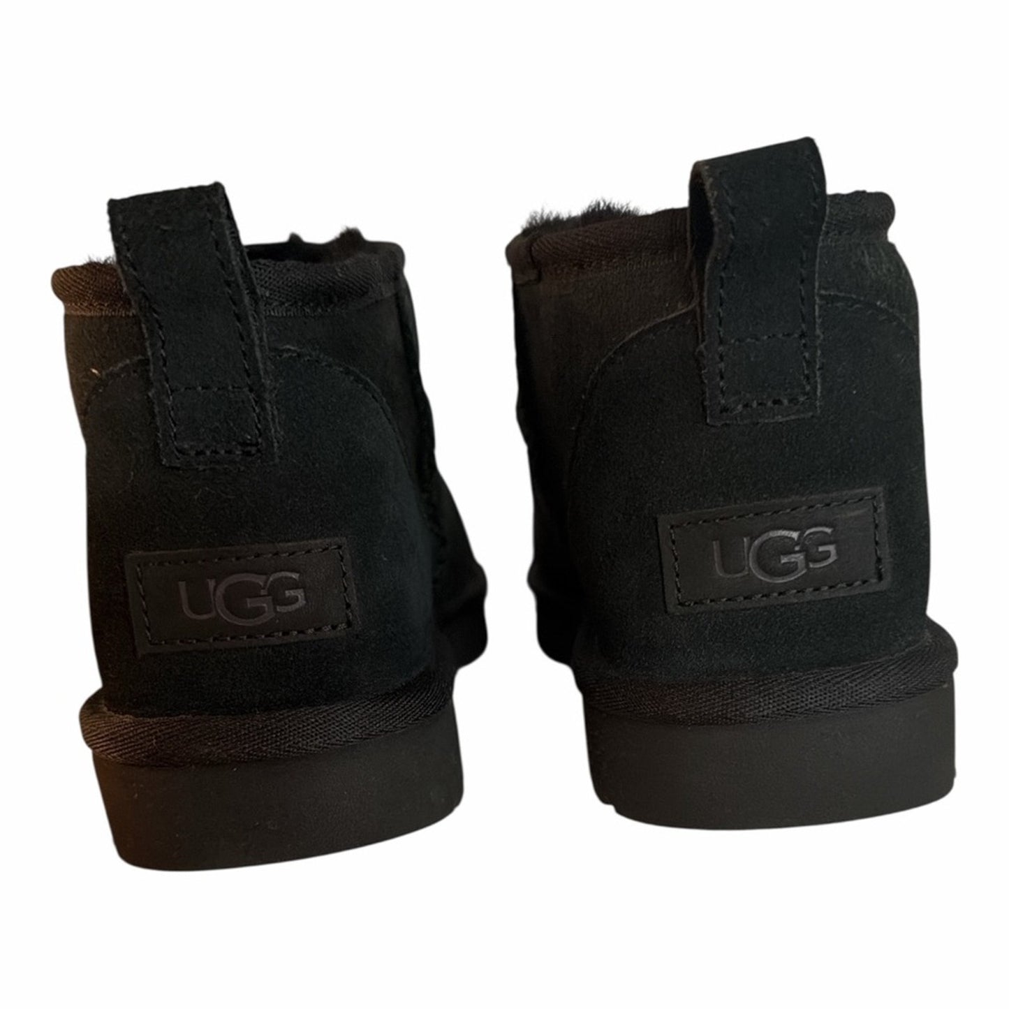 UGG Classic Ultra Mini Black Boots Women’s Size 11 NIB