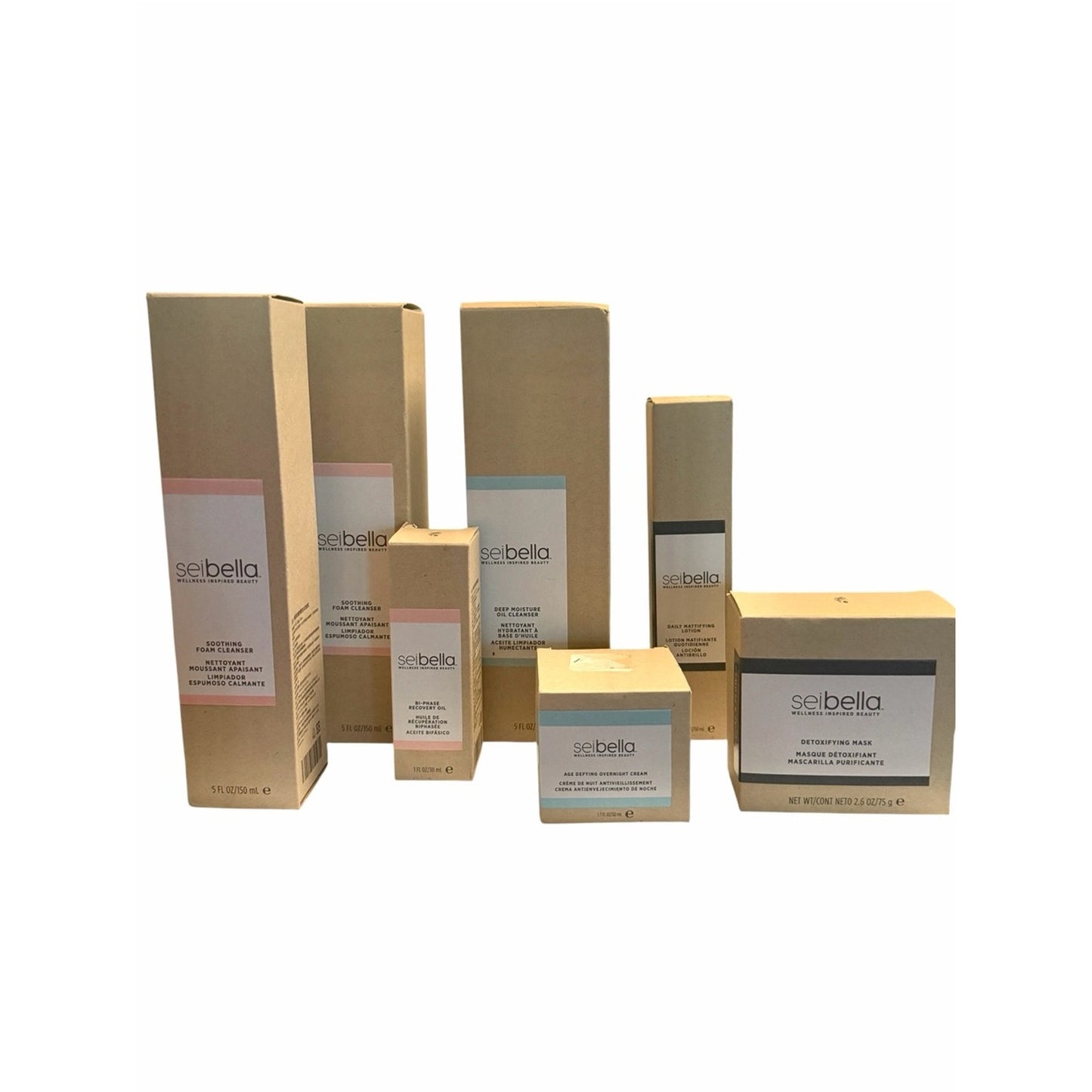 Melaleuca Seibella 7 Pc Skincare Bundle Cleanser Cream Mask Oil New In Box