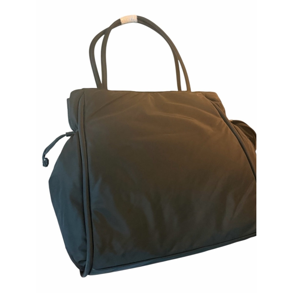 NEW Large Black Nylon Puffer Tote Bag - On 34th- Work Gym Travel