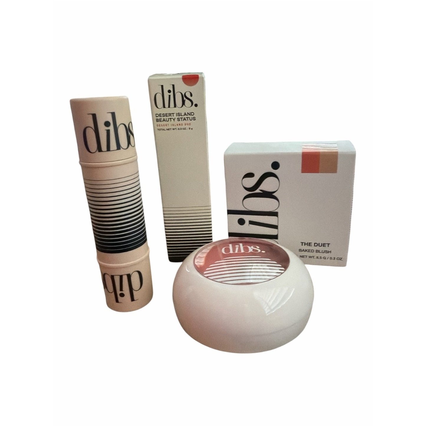 DIBS Bundle Beauty Desert Island Duo #1 + Starstruck Baked Blush Set NIB