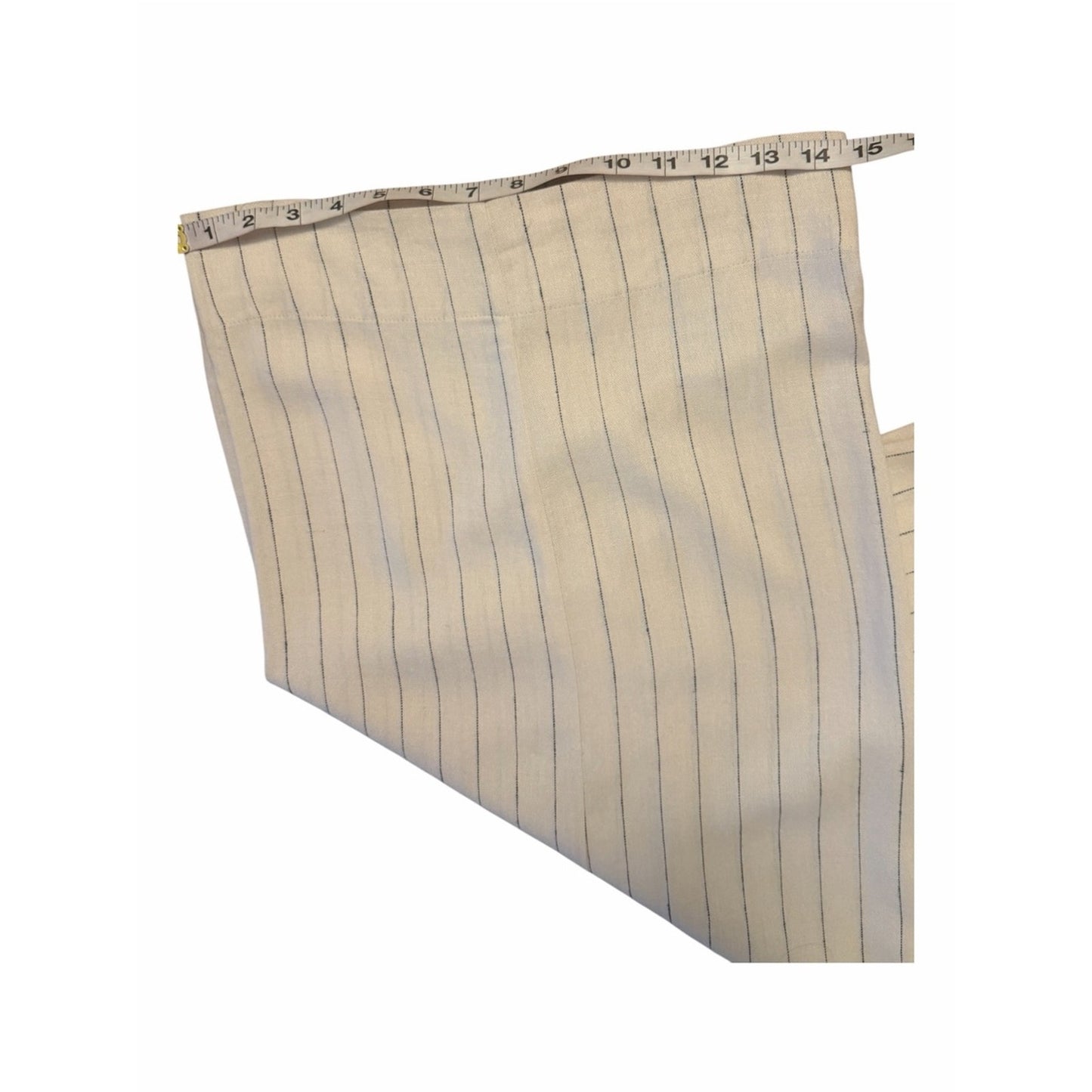 WeWoreWhat NWT Linen Blend Pinstripe Wide Leg Drawstring Pants XXL